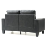 Picture of Faux Leather Loveseat