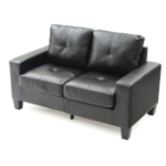 Picture of Faux Leather Loveseat
