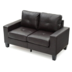 Picture of Faux Leather Loveseat