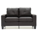 Picture of Faux Leather Loveseat