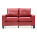 Picture of Faux Leather Loveseat