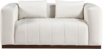 Picture of Leather Upholstered Loveseat