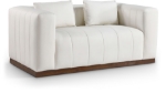 Picture of Leather Upholstered Loveseat