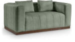 Picture of Leather Upholstered Loveseat