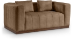 Picture of Leather Upholstered Loveseat