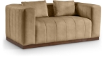 Picture of Leather Upholstered Loveseat