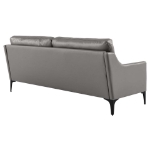 Picture of Genuine Leather Grey Sofa