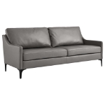 Picture of Genuine Leather Grey Sofa