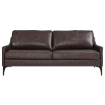 Picture of Genuine Leather Brown Sofa
