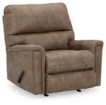Picture of Dark Brown or Taupe Leather Recliner