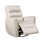 Picture of Leather Swivel Glider Reclining Chair