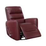 Picture of Leather Swivel Glider Reclining Chair