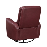 Picture of Leather Swivel Glider Reclining Chair
