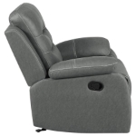 Picture of Arm Reclining Dark Grey Glider Chair