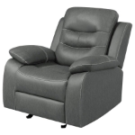Picture of Arm Reclining Dark Grey Glider Chair