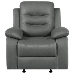 Picture of Arm Reclining Dark Grey Glider Chair