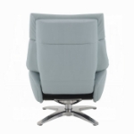 Picture of Leather Motion Accent Chair W/Swivel and Ottoman