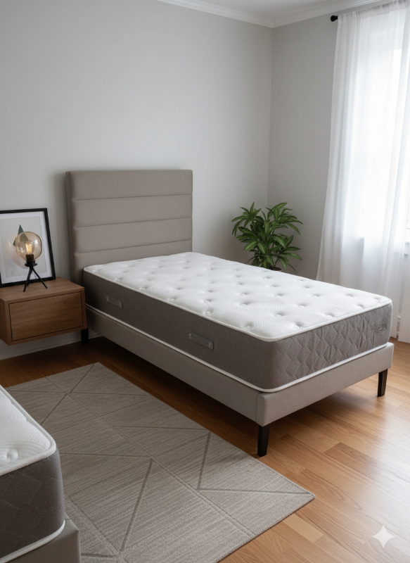 Picture of 39", 44", 48" and 54" Taupe Bed