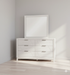 Picture of Six Drawer Dresser and Mirror