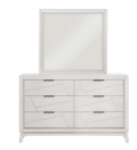 Picture of Six Drawer Dresser and Mirror