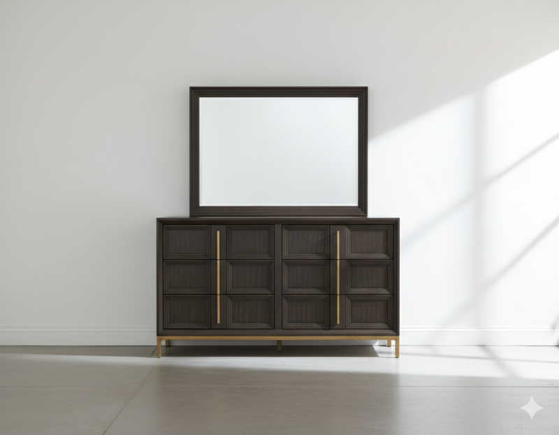Picture of Dresser and Mirror