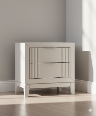 Show details for Two Drawer Night Stand Picture of Two Drawer Night Stand