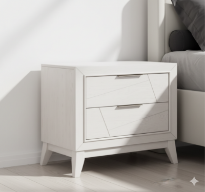 Show details for Two Drawer Night Stand Picture of Two Drawer Night Stand