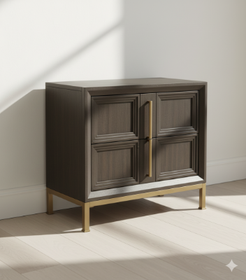 Show details for Two Drawer Night Stand Picture of Two Drawer Night Stand