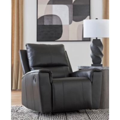 Show details for Genuine Leather Rocker Recliner Picture of Genuine Leather Rocker Recliner
