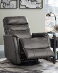 Picture of Leather swivel Glider  Recliner
