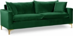 Picture of Velvet Sofa with Gold or Silver Legs