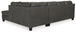 Picture of Genuine Leather 2-Piece Sectional with Chaise