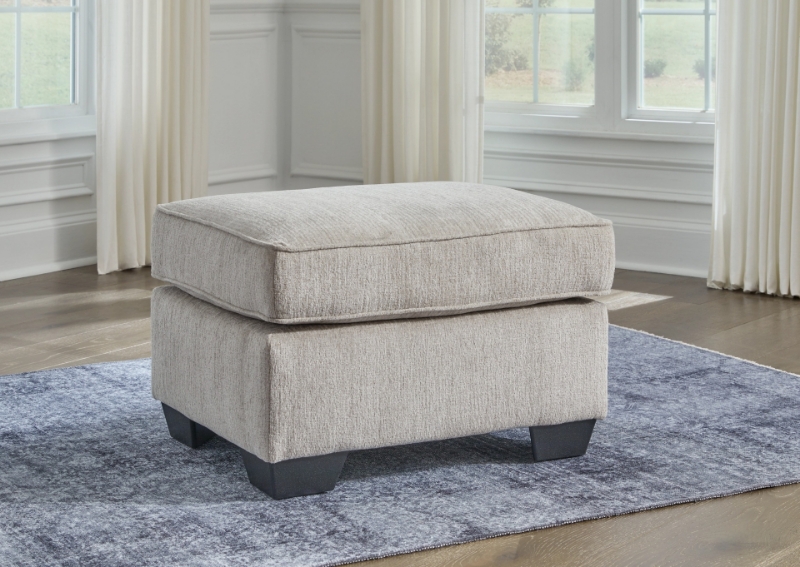 Picture of Beige or Dark Blue Ottoman