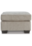 Picture of Beige or Dark Blue Ottoman