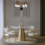 Picture of Leather Upholstered Dining Chair