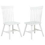 Picture of Back Dining Side Chair White
