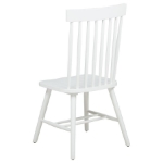 Picture of Back Dining Side Chair White, Light Ash and Black Finish
