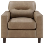 Picture of Faux Leather Arm Chair Brown or Black