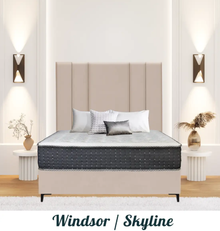 Picture of Upholstered Windsor Bed