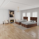 Picture of Affinity Bed with Headboard