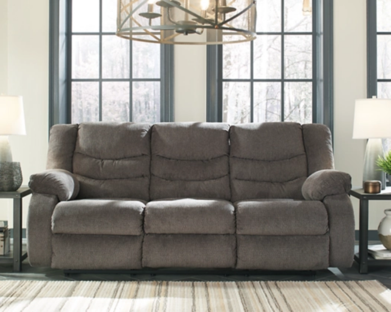 Picture of Fabric Reclining Sofa in Grey