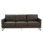 Picture of Gold Frame Velvet Full Size Sofa