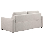 Picture of Beige/Grey Sofa Sleeper with Queen Mattress Beige