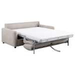 Picture of Beige/Grey Sofa Sleeper with Queen Mattress Beige