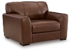 Picture of Genuine Leather Sofa, Loveseat and Chair
