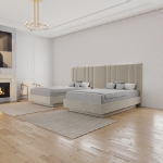 Picture of Continuous/Center Wall Panel Custom Beds — starting at $1179