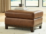 Picture of Genuine Leather Ottoman