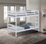 Picture of Twin Bunk Bed White, Grey And Espresso
