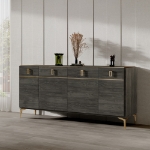 Picture of 77"W X 19"D X 35"H Server and Mirror