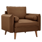 Picture of Leather Accent Armchair